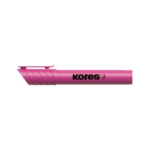 [KORES_360021] Kores RESALTADOR KORES K-MARKER XH12 ROSA C/12