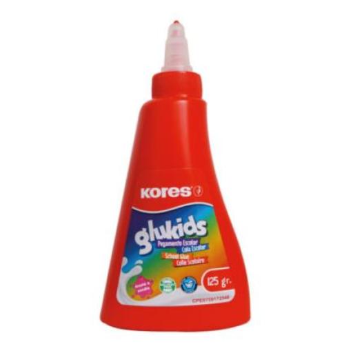 [KORES_756251] Kores PEGAMENTO LIQUIDO  KORES BLANCO GLUKIDS 125GRS