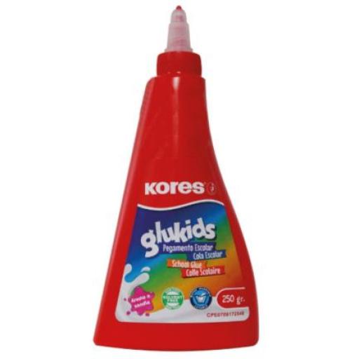 [KORES_756268] Kores PEGAMENTO LIQUIDO KORES BLANCO GLUKIDS 250GRS