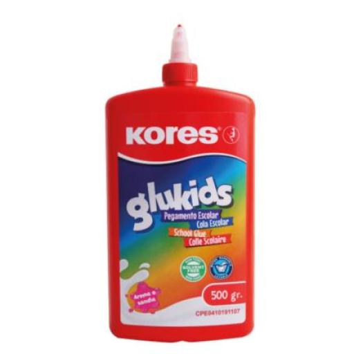 [KORES_756206] Kores PEGAMENTO LIQUIDO KORES BLANCO GLUKIDS 500GRS