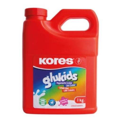 [KORES_756107] Kores PEGAMENTO KORES BLANCO GLUKIDS 1 KG