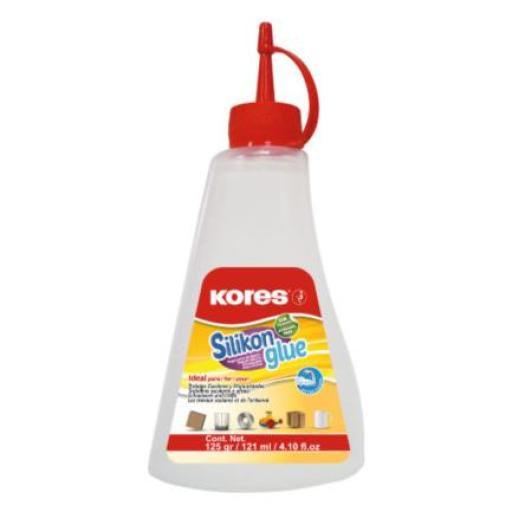 [KORES_751058] Kores Pegamento Silicon Kores 125ml C/12