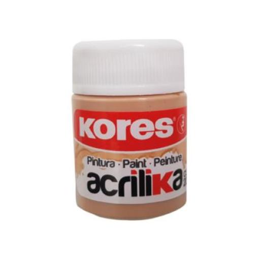 [KORES_727176] Kores Pintura Kores Acrílica 20ml Color Carne C/12 Botes