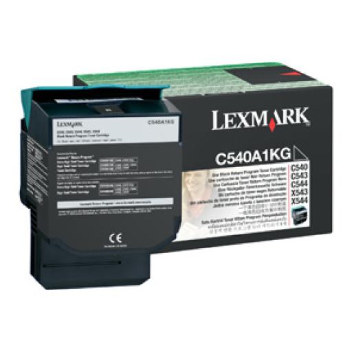 [LEXMARK_C540A1KG] Lexmark TONER LEXMARK NEGRO RETURN C540/43/44 X543/544