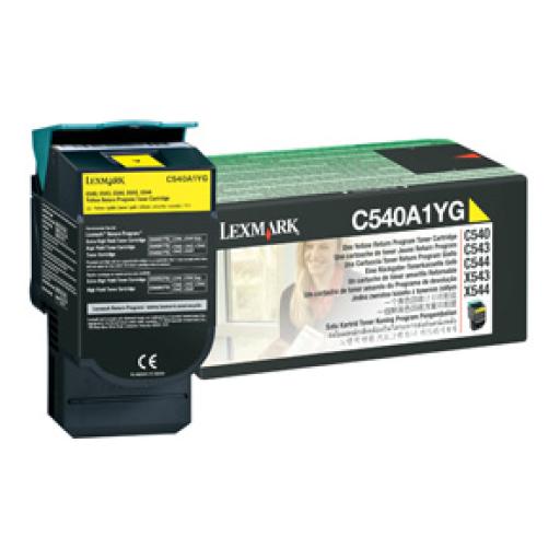 [LEXMARK_C540A1YG] Lexmark TONER LEXMARK AMARILLO RETURN C540/43/44 X543/544