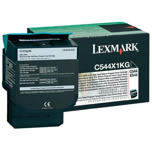 [LEXMARK_C544X1KG] Lexmark TONER LEXMARK NEGRO C544N ALTO REND RETORNABLE