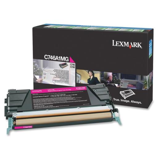 [LEXMARK_C746A1MG] Lexmark TONER LEXMARK PROGRAMA RETORNO MAGENTA C746