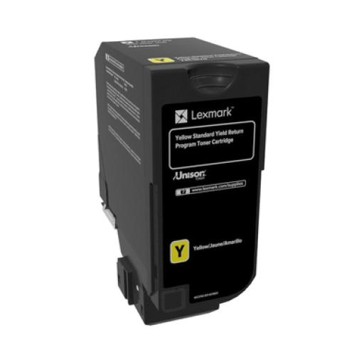 [LEXMARK_74C4SY0] Lexmark Tóner Lexmark Rendimiento Estándar Programa Retorno CS720DE Color Amarillo