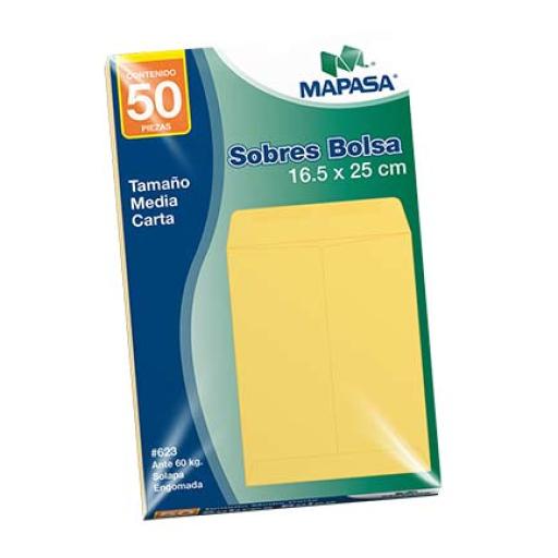 [MAPASA_IA0193] Mapasa SOBRE BOLSA MAPASA 1/2 CTA ANTE 60KG 10 BOLSAS C/50