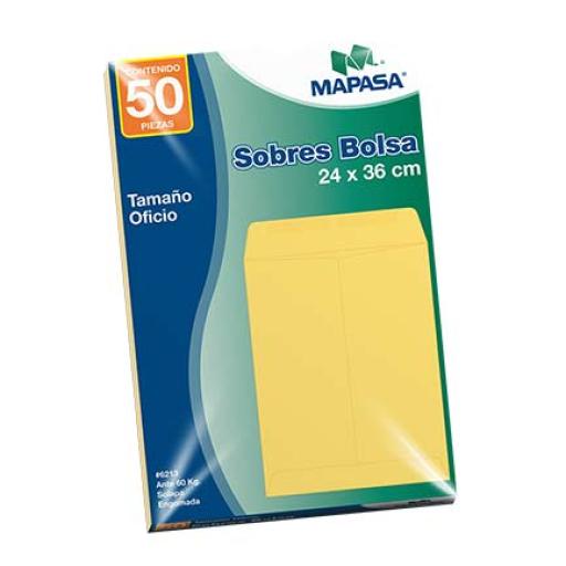 [MAPASA_IA0197] Mapasa SOBRE BOLSA MAPASA OFICIO ANTE 60KG 10 BOLSAS C/50