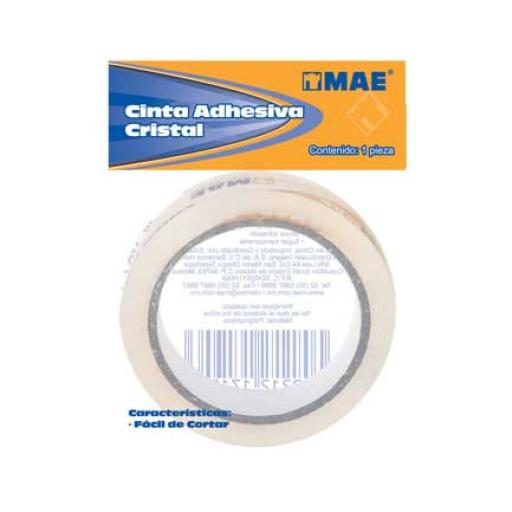[MAE_BC-24] MAE CINTA MAE CRISTAL 12 X 65 BOLSA C/16