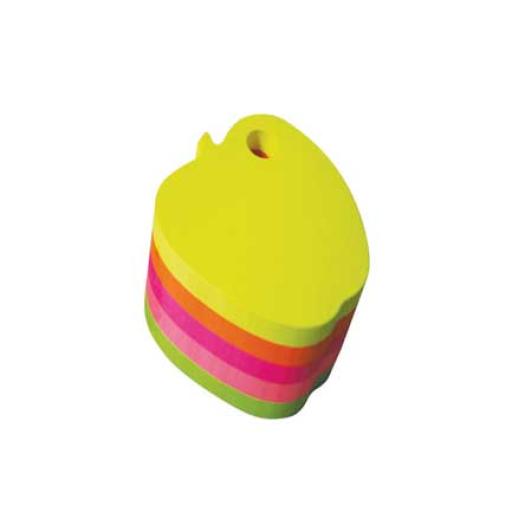 [MAE_21277] MAE NOTAS ADHESIVAS MAE FIG MANZANA NEON 3X3 C/PORTA PLUMA 400H