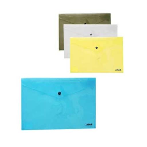 [MAE_SBAH-HU] MAE Sobre Mae C/Broche Tamaño Carta Horizontal Color Humo Paq C/12 Sobres