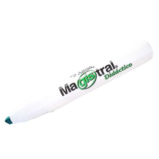 [MAGISTRAL_8350VE] MAGISTRAL  MARCADOR AZOR MAGISTRAL DIDACTICO VERDE C/12