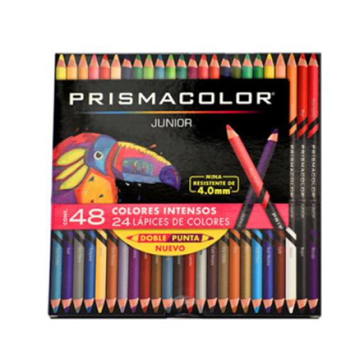 [PAPERMATTE_2153015] PAPERMATTE  Colores Prismacolor Junior Doble Punta C/24 Pzas 48 colores intensos