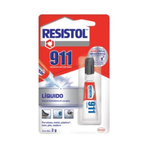 [RESISTOL_1522039] RESISTOL  Pegamento Resistol 911 Líquido Tubo 2 gr