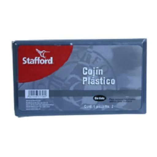 [STAFFORD_COJ0012] Stafford Cojin P/Sellos Stafford #2 Plastico S/Tinta 15.5X8 cms