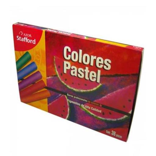 [STAFFORD_DAD0502] Stafford Colores Stafford Pastel en Seco Estuche C/36
