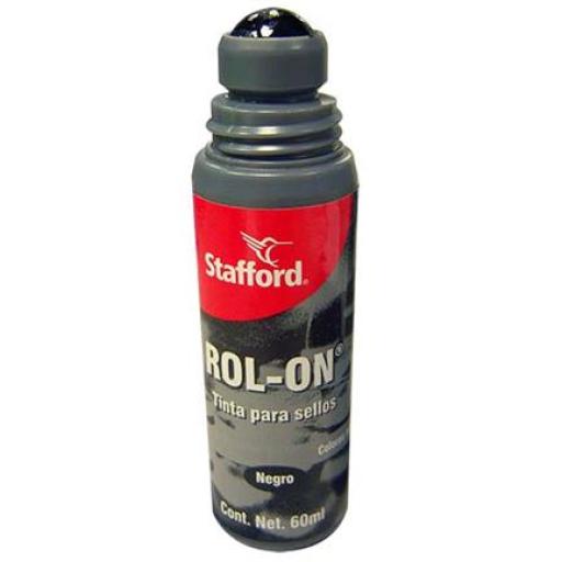 [STAFFORD_COC2000] Stafford Tinta P/Sellos Stafford Roll-On Negro 60Ml