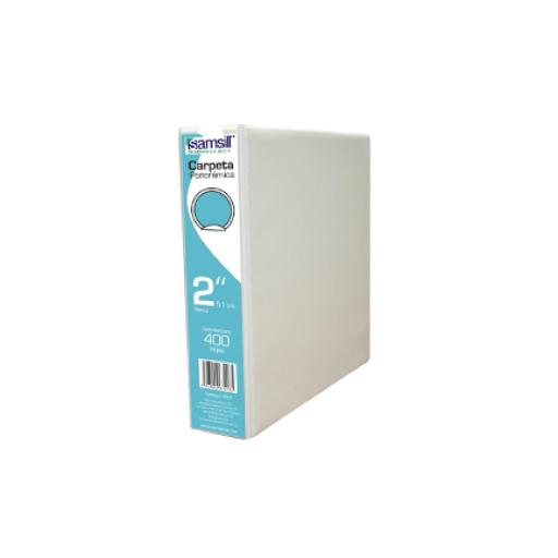[SAMSILL_18567] Samsill Carpeta Vinil Samsill "O" Blanca 2" P/400 Hjs C/12