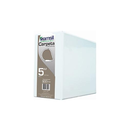 [SAMSILL_16807] Samsill Carpeta Vinil Samsill "D" Blanca 5" P/900 Hjs C/8