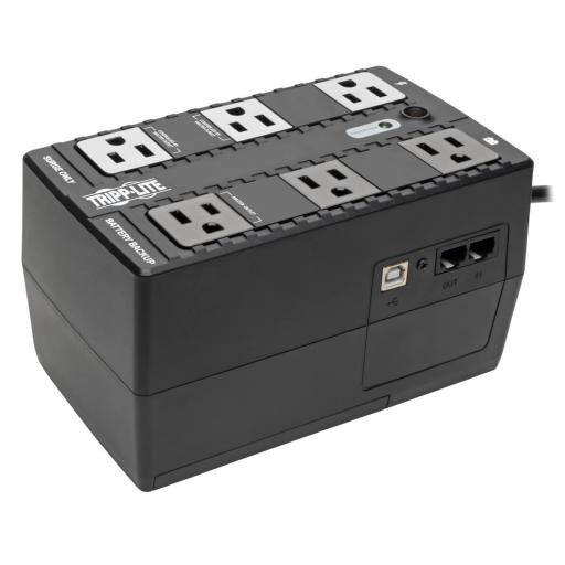 [TRIPPLITE_ECO350UPS] Tripp Lite UPS Tripp Lite Standby 350VA 210W 6 Contactos NEMA 5-15R 120V 50Hz/60Hz Clavija 5-15P