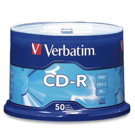 [VERBATIM_94691] Verbatim Disco Compacto Verbatim R 52X 80Min 700MB C/50