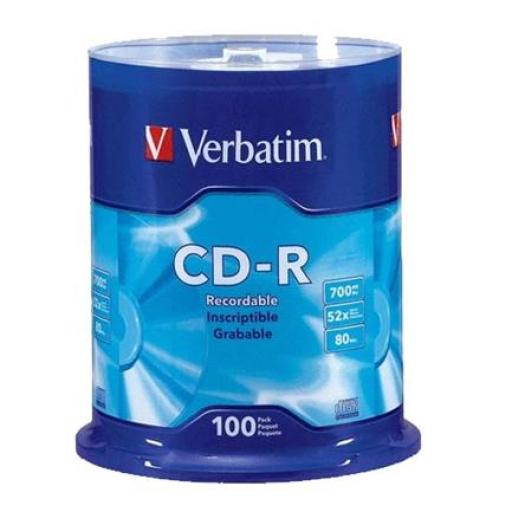 [VERBATIM_94554] Verbatim Disco Compacto Verbatim R 52X 80Min 700MB C/100