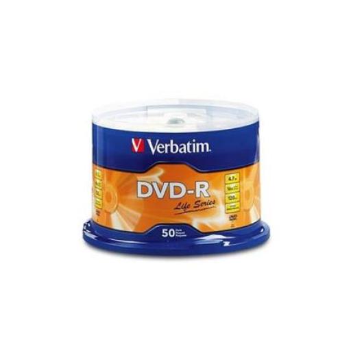 [VERBATIM_97176] Verbatim DVD-R Verbatim 4.7GB 16X Spindle C/50