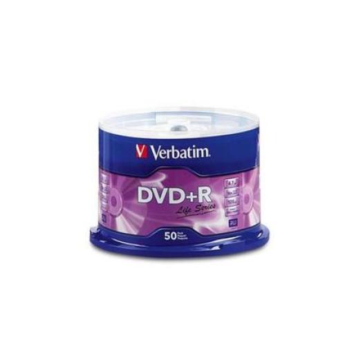 [VERBATIM_97174] Verbatim DVD+R Verbatim 4.7GB 16X Spindle C/50