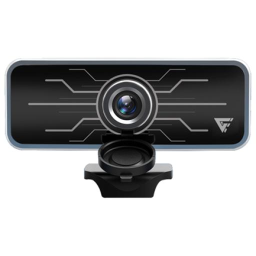 [VORAGO_WG400] Vorago Cámara Web Game Factor WG400 FHD 1080P LED 30Fps Micrófono USB Tapón Color Negro