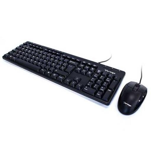 [VORAGO_AC-395879-1] Vorago KIT VORAGO TECLADO Y MOUSE KM-104 ALAMBRICO MULTIMEDIA USB