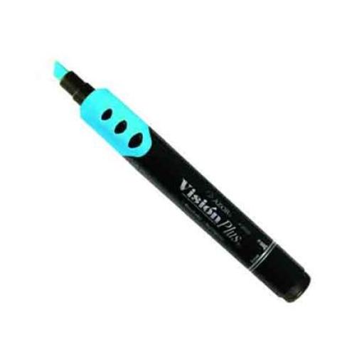 [VISIONPLUS_2600AZ] Vision Plus Marcador Vision Plus 2600 Fluorescente Azul C/12