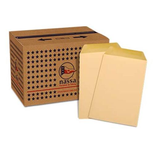 [NASSA_IA0060] NASSA  SOBRE BOLSA NASSA ANTE 1/2 CARTA 60 KG 16.5X25 C/500