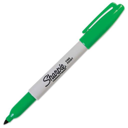 [SANFORD_30004 SANFORD] Sanford Marcador Sanford 30004 Sharpie Fino Verde Permanente C/12