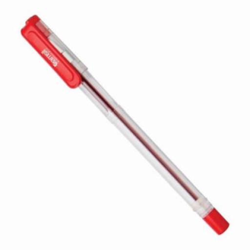 [SAMSILL_esc-12RC] Samsill Bolígrafo Samsill Escolar Tipo Gel Punto Fino 0.7 mm Color Rojo C/12