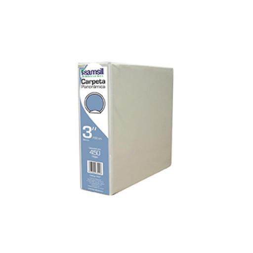 [SAMSILL_18587] Samsill Carpeta Vinil Samsill "O" Blanca 3" P/450 Hjs C/12