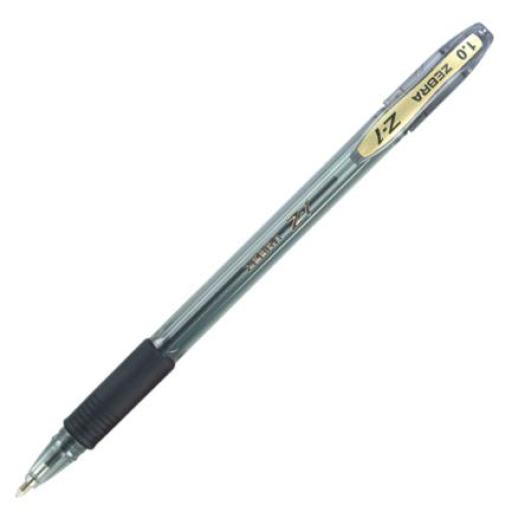 [ZEBRA_7904-00] Zebra BOLIGRAFO ZEBRA Z1 .7MM TINTA HIBRIDA NEGRO C/12