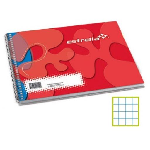 [ESTRELLA_172] Estrella Cuaderno Estrella Espiral Forma Italiana C5 C/100 Hojas