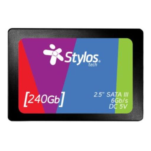 [XZEAL_STMSSD2B] XZEAL Unidad de Estado Sólido Stylos Tech 240 GB SATA III 6Gb/s 2.5"