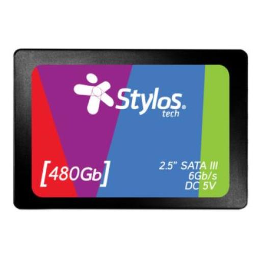 [XZEAL_STMSSD3B] XZEAL Unidad de Estado Sólido Stylos Tech 480 GB SATA III 6Gb/s 2.5"