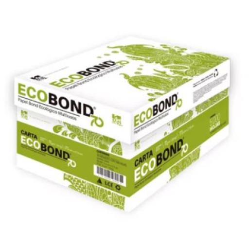 [FACIAVISION_ECOBOND 70 CARTA] FACIA VISION Papel Cortado Ecobond 70 Carta 93% Blancura 70 gr C/5000 Hojas
