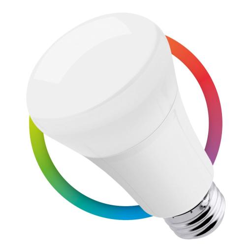 [STEREN_SHOME-120] Steren Foco LED Steren Wi-Fi Multicolor 10W RGB Controlado