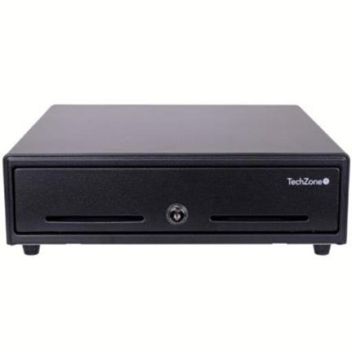 [TECHZONE_TZBE4B8M90] Cajón de Dinero TechZone TZBE4B8M90 Negro