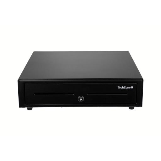 [TECHZONE_TZBE5B8M100] Cajón de Dinero TechZone TZBE5B8M100 Negro