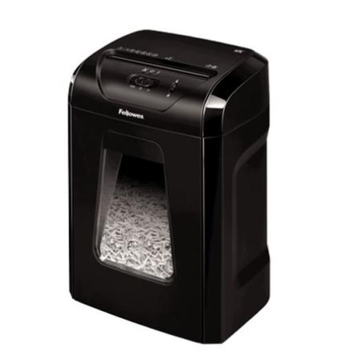 [FELLOWES_7120001] Fellowes Trituradora Fellowes Powershred 12C Corte Cruzado 12 Hojas Color Negro