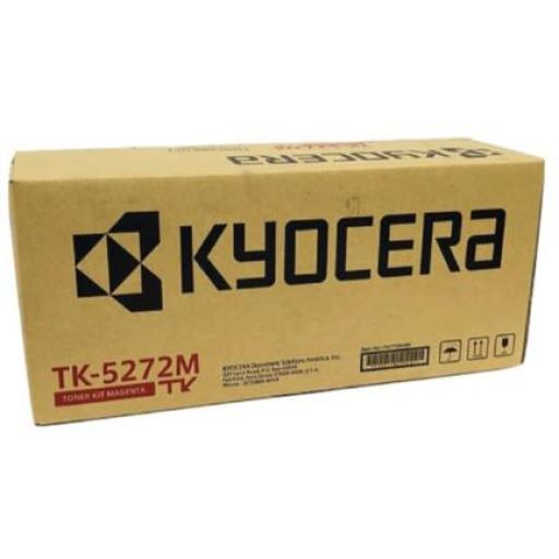 [KYOCERA_1T02R7BUSV] KYOCERA Toner Kyocera TK-5242M 3K Paginas Compatible con (P5026cdn/P5026cdw/M5526cdn/M5526cdw) Magenta
