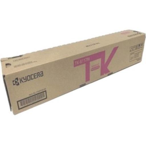 [KYOCERA_1T02P3BUS0] KYOCERA Tóner Kyocera TK-8117M 6K Páginas Compatible M8124cidn/M8130cidn Color Magenta