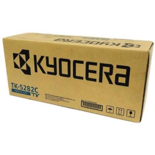 [KYOCERA_1T02TWCUS0] KYOCERA Tóner Kyocera TK-5282C 11K Páginas Compatible M6235cidn/P6235cdn Color Cian