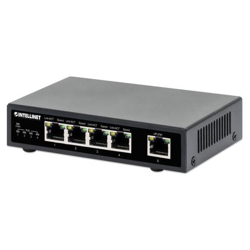 [INTELLINET_561839] Intellinet Switch Intellinet PoE+ con 5 Puertos Gigabit Color Negro